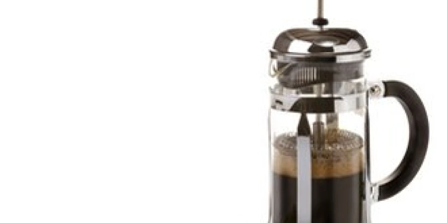Kaffeezubereitung in der Pressstempelkanne